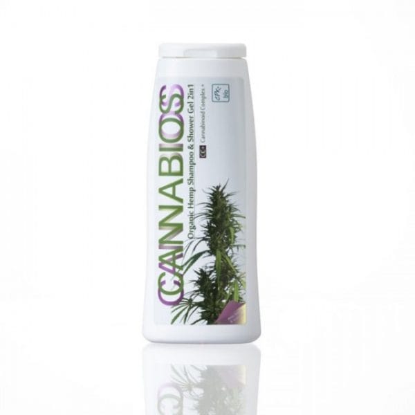 Cannabios organic hemp shampoo and shower gel